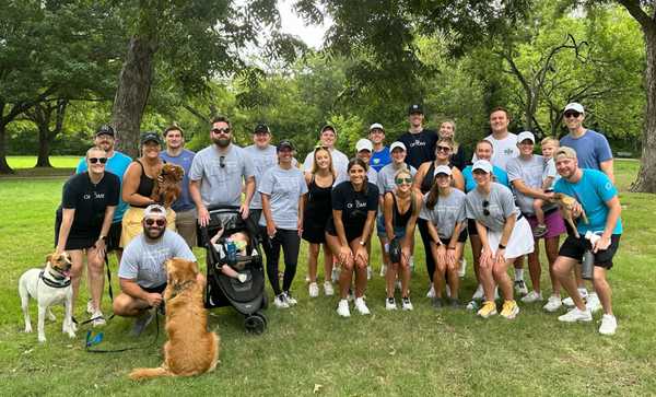 the tgb foundation second annual tgb day walk together giving back todd g black dallas texas plano charity nonprofit supporting rural american kids optomi