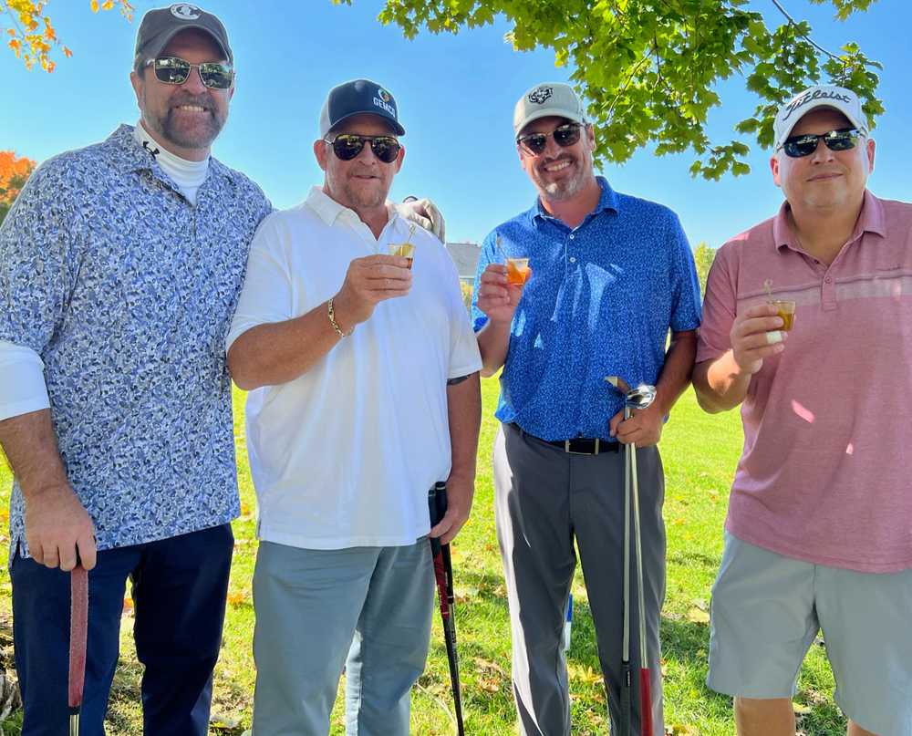 the tgb foundation first annual golf event fundraiser geneva illinois chicago area cheers shots