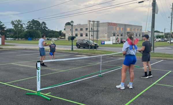 pickleball game the tgb foundation second annual tgb day walk together giving back todd g black brewton alabama charity nonprofit supporting rural american kids provalus
