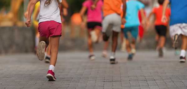 Running,Children,,Young,Athletes,Run,In,A,Kids,Run,Race,running