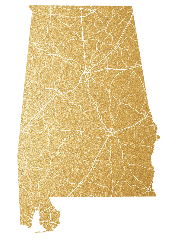 gold alabama map