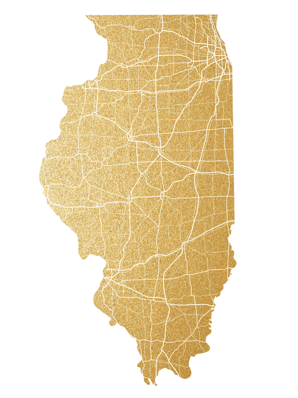 gold illinois map