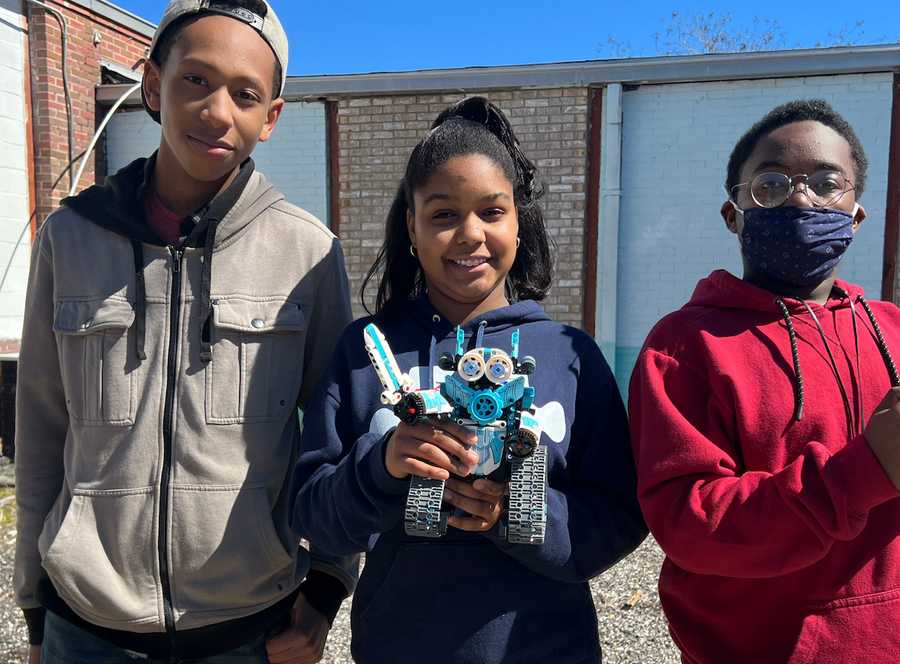 programmed robot todd black Youth Technology Enablement Programs The TGB Foundation STEM Robotics Camps Hall Monroe Brewton Alabama Provalus nonprofit charity volunteering giving back